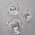 Sin Urch Decorative Glass Bowls Set Of 3 Clear Snack Nut New Nib. Fixed Price $22.27.