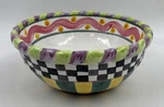 Mackenzie-childs Piccadilly Small Mixing Bowl 7 Vintage Taylor Handmade. Fixed Price $79.99.