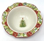New (retired) Pioneer Woman Serving Bowl Or Lg Soup (holiday Cheer/garland). Fixed Price $25.00.