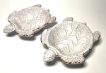 Mud Pie Swimming Sea Turtle Shaped Mini Bowls - New Set Of 2. Fixed Price $12.60.