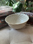 Lenox Ivory Gold Trim Swirl Design Serving Bowl, 6 Inches. Fixed Price $25.00.
