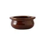 Tuxton China Inc Duratux 12 Oz. Caramel Ceramic Onion Soup Crock - Doz. Fixed Price $93.98.