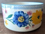 Pioneer Woman 7" Round Floral Food Storage Bowl Vegetable Serving Dish Casserole. Fixed Price $11.99.