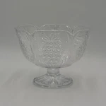 Shannon Crystal By Godinger Hospitality Pineapple Footed Trifle Bowl 9". Fixed Price $34.99.
