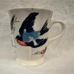 Williams-sonoma Spring Garden 2011 Ceramic Mug Floral Butterfly Ladybug. Fixed Price $15.00.