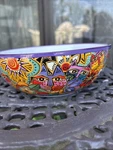 Laurel Burch Cat Pattern Art Funky Multicolor Small Bowl Jewelry Holder Trinket. Fixed Price $18.00.