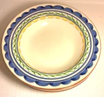 4 Mikasa Intaglio Algarve Rimmed Soup Salad Bowls - Free Shipping 9 3/8. Fixed Price $20.00.