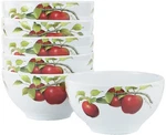Melamine Cereal/soup Bowl Set (6). Fixed Price $30.00.