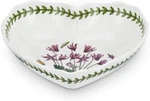 Portmeirion Botanic Garden Scalloped Edge Porcelain Heart Shaped Dish, 8.5 Inch. Fixed Price $44.00.