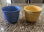 Pfaltzgraff Napoli Stoneware Bowls Blue & Yellow Speckled 4.25" Soup Cereal. Fixed Price $22.87.
