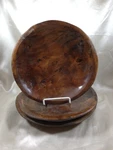 Set Of 3 Enrico Rootworks Wooden Bowls 8-1/2". Fixed Price $14.13.