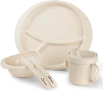 Earth Dish Set For Kids, 100% Made From Plant. Fixed Price $16.70.