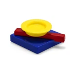 Squash Ceramic Bowl Ashtray Maria Sanchez Memphis Milano Handmade In Italy 1985. Fixed Price $390.00.