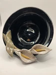 Handcrafted J. Chapman "calla Lily" Pottery Bowl. Fixed Price $25.00.