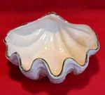 Pottery Barn Under The Sea Ceramic Oyster/clam Half Shell 7.5" Server Bowl. Fixed Price $34.97.