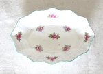 Shelley Bone China 13426 Rosebud Dainty Oval 5.1/2 X 3.3/4 Inch Candy Dish. Fixed Price $22.00.