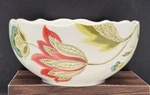222 Fifth "bella Donna" White Ruffle Edged Porcelain Cereal /soup Bowl. Fixed Price $18.49.
