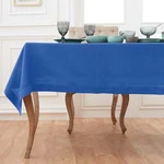 Linen Tablecloth For Kitchen Dining Decor, Solid - Classic Hemstitch. Fixed Price $199.99.