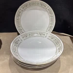 4 Empress China Dessert Bowls Arcadia 1015 Japan 7.75 Inches White Flowers. Fixed Price $15.74.
