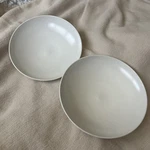 Set Of 2 Mikasa Pottery Stone Glaze White MK401 8 Bowl Made In Japan. Fixed Price $32.00.
