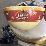 Vintage Orville Redenbacher Melamine Popcorn Bowl. Fixed Price $15.00.