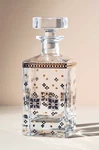 Anthropologie Bistro Tile Glass Decanter New. Fixed Price $65.00.