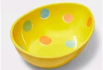 Four (4) Spr!tz Melamine Egg Shaped 13.5 Oz. Yellow Bowls. Fixed Price $29.68.