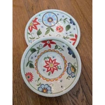 Threshold Floral Melamine Dessert/salad Plate & Cereal/salad Bowl Set Of 2. Fixed Price $21.95.
