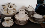 Noritake Stoneware Seaview 8978 Dinner 5 Pcs Place Setting For 8, 44. Fixed Price $250.99.