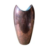 Namb Lou Henry Bronze Alloy Vase Heavy Patina 7.5 Inch 2010 MT0434. Fixed Price $95.00.
