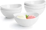 Chic 10 Oz Round Porcelain Bowls Dishwasher Safe Set Of 6 For Household. Fixed Price $67.99.