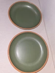 Wsp Casa Verde Terracotta Green 11" Pasta Serving Bowl Euc Htf Set Of 2. Fixed Price $50.00.