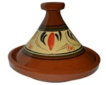 Moroccan Cooking Tagine Pot Tajine Lead Free Terra Cotta Glazed Large 12". Fixed Price $79.99.