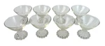 Lot Of 8 Boopie Clear Anchor Hocking Ice Cream Sherbet Glasses Cups Bowls. Fixed Price $76.00.