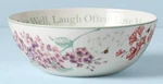Lenox Butterfly Meadow Large Sentiment Serving Bowl 811432 9" Live Well, Etc.... Fixed Price $20.00.