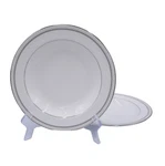 Waterford Bone China Padova Set(s) 2 Large Rim Soup/pasta Bowls Mint. Fixed Price $146.88.