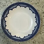 Ralph Lauren Mandarin Blue Roun 1PC Soup Bowl 8.50 Navy/wht Brand New Beauty. Fixed Price $64.83.