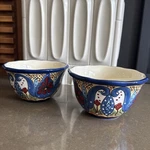 Espana Lifestyle Tabletops Toluca Pattern Bowl 6" Wide 3 1/2". Fixed Price $39.99.