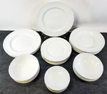 Johnson Brothers Richmond White Dinnerware Bowls Plates Sold By Piece. Fixed Price $11.00.