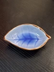 Creative Glazed Leaf Shaped Ceramic Seasoning Home / Hotel Kitchen Dish Bowl New. Fixed Price $7.00.