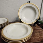 Mikasa Palatial Gold L3234 Rimmed Bowl Soup Salad Pasta (set Of 4) 8.5". Fixed Price $24.99.