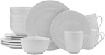 Fitz And Floyd Beaded 16-PIECE Dinnerware Set For 4 Elegant Table Service. Fixed Price $129.99.