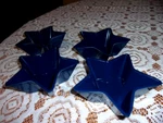 Set Of 4 Melamine Star Design Small Prep Bowls- Patriotic. Fixed Price $12.00.