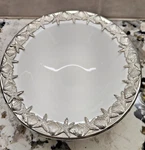 Zodax Bowl With Starfish And Shells Rim Silver/white. Fixed Price $59.00.