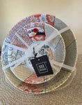 Tono Toki Japanese Ramen Rice Bowl Set Mino Ware Shozui Floral Design Patchwork. Fixed Price $34.99.