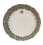 Michel Design Works Melamine Wild Lemon Animal Print Bistro Bowl. Fixed Price $59.87.