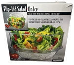 Niob Prodyne Flip Lid Salad Bowl Dual Purpose + Ice Tray Bpa Free. Fixed Price $19.96.