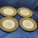 2011 Gibson Elite Designs "terra Monte Green" SET/4 Salad Plates Dc In 2012. Fixed Price $15.99.