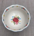 Pioneer Woman Sweet Rose Footed Bowl 6 Blue Floral Farmhouse Cereal. Fixed Price $12.00.