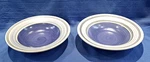 Lot Of Two (2) Pfaltzgraff Rio Wide Rimmed Soup Bowls. Fixed Price $34.95.